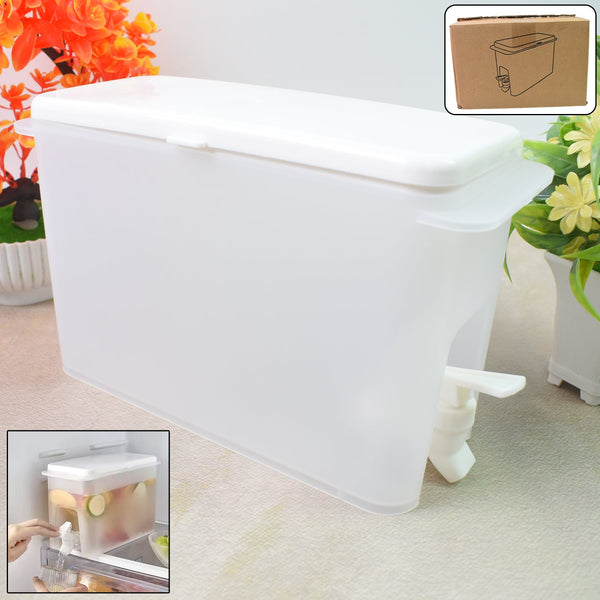 Drink Dispenser Portable Water Jug with Faucet (3.5 Ltr.) - justgrabit.in | Just Grab It