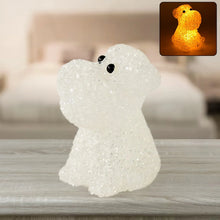 Dog Shape Crystal LED Night Light Lamp – Cute Glowing Animal Decorative Light (1 Pc) - Justgrabit Inc.