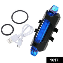 Rechargeable Bicycle Front Waterproof LED Light (Blue) - Justgrabit Inc.