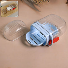 Multifunctional Soap Box with Drain Tray and Lock Clip, Sabudani (1 Pc) - Justgrabit Inc.