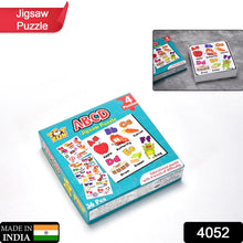 ABC Jigsaw Puzzle Toy for Children (4 - Pcs Pack) - justgrabit.in | Just Grab It