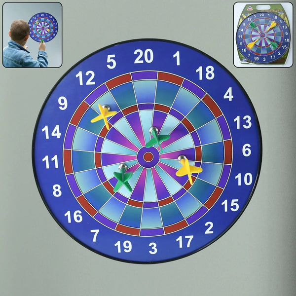 Magnetic Dartboard Game Set for Kids & Adults - Justgrabit Inc.