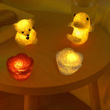 Unique Crystal Night Light: Multi - Shape LED Lamp (Mood Lighting) - justgrabit.in | Just Grab It