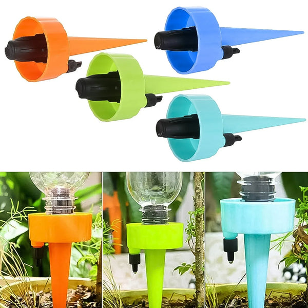 Auto Plant Watering Devices (4 Pcs Set) - justgrabit.in | Just Grab It