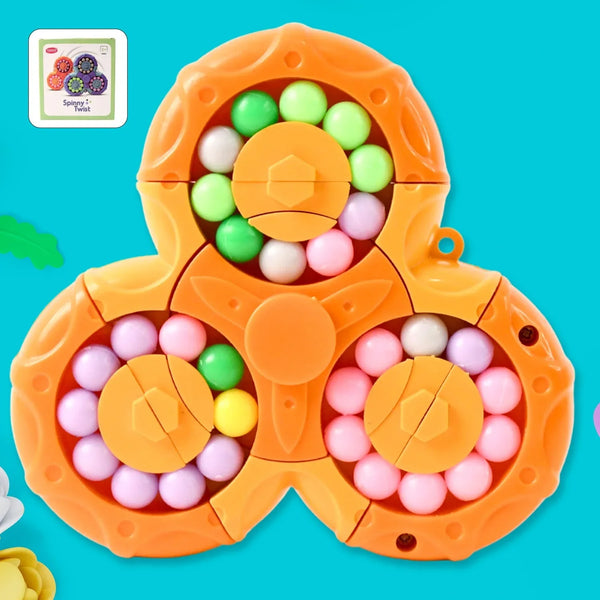 Aditi 3 - in - 1 Interactive Spinny Twist Puzzle Ball Toy - Justgrabit Inc.