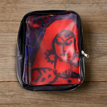 Handcrafted Multipurpose Zipper Pouch with Traditional Art Print (1 Pc) - justgrabit.in | Just Grab It