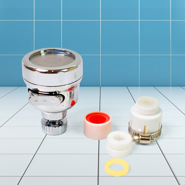 Faucet Sprayer Head, 360° Rotatable Faucet Extension (1 Set) - justgrabit.in | Just Grab It