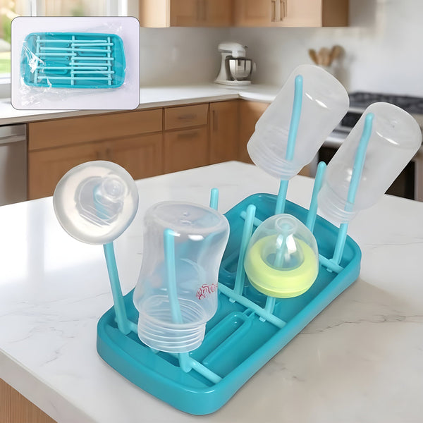 Baby Feeding Bottle Drying Rack (1 Pc Set) - justgrabit.in | Just Grab It