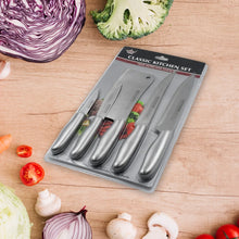 Big Size Professional Sharp Durable Quality Pack of 5 Kitchen Knives Set Basic Kitchen Tools - Stainless Steel Kitchen Gadgets (5 Pc Set) - justgrabit.in | Just Grab It