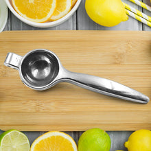 Premium Lemon Squeezer, Large Heavy Duty Handheld Juicer for Lemon, Stainless Steel Hand Press Citrus Juicer (1 Pc) - justgrabit.in | Just Grab It