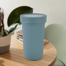 Apex Double Wall Inner Steel Travel Glass (500ml) Approx (1 Pc / Mix Color) - Justgrabit Inc.