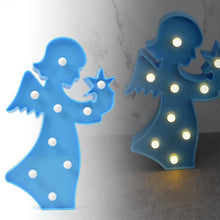 LED Angel Shape Night Light Desk Lamp (1 Pc / Battery Not Included) - justgrabit.in | Just Grab It