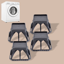 Multi - Purpose Plastic Washing Machine Stand (4 Pcs Set) - justgrabit.in | Just Grab It