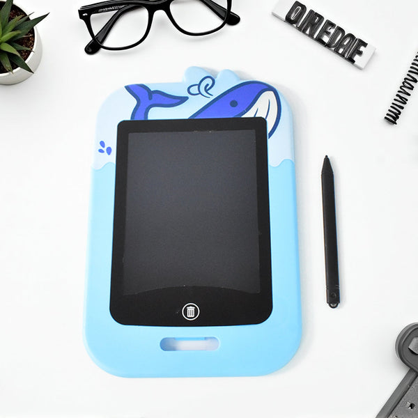 Kids Portable LCD Writing Tablet (1 Pc / Mix design) - justgrabit.in | Just Grab It