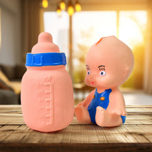 Baby And Bottle Squeeze Chu Chu Fun Toy (2 Pcs) - justgrabit.in | Just Grab It