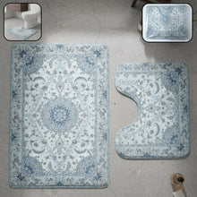 2 In 1 Designer Bathroom Mat Set - justgrabit.in | Just Grab It
