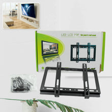 TV Wall Bracket Mount Slim Monitor Stand for 14 x 42, LCD LED 3D plasma Flat TVs Full Motion Heavy - Duty Wall Bracket, Sturdy and Strong Flat Screen Design TV Wall Mount (29cmx19cm) - Justgrabit Inc.
