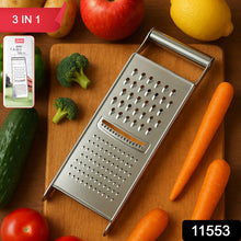 Apex Stainless Steel Grater & Slicer (3 in 1) - Justgrabit Inc.