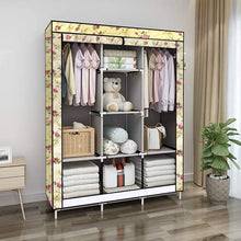 Big 8 Compartment Portable and Collapsible Wardrobe Racks (1 Set) - Justgrabit Inc.