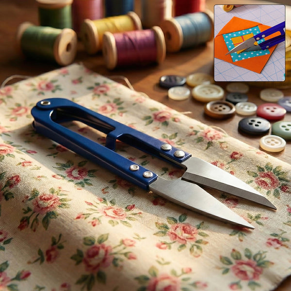 Premium Sewing Scissors with Ergonomic Handle (1 Pc) - justgrabit.in | Just Grab It