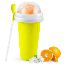 Smoothies Maker Cup, Magic Quick Frozen Smoothies Cup Cooling Cup Double Layer Squeeze Cup Slushy Maker (1 Pc) - Justgrabit Inc.