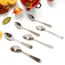 Stainless Steel Table Spoons Set of 6 - justgrabit.in | Just Grab It