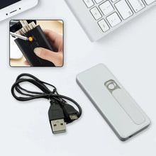 Stylish Electric USB Lighter for Men & Women (Rechargeable, Windproof) - Justgrabit Inc.