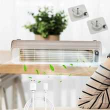 Portable Air Conditioning Cooling Fan (1 Pc / With 2 Pc Adhesive Hook) - Justgrabit Inc.