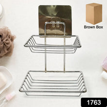 Kitchen Bathroom Soaps Storage Rack with 2 Hook for Home - Justgrabit Inc.