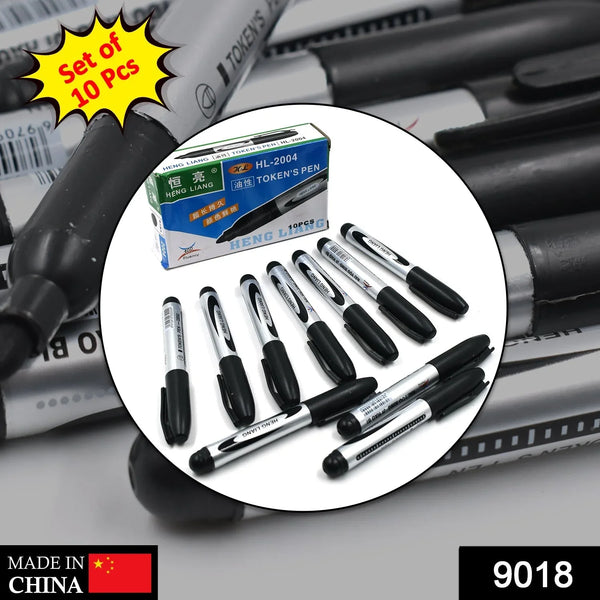 10 Pc Permanent Black Marker - Justgrabit Inc.