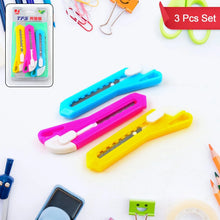 Multi - Use Small Iron Cutter, Utility Knife (3 Pcs Set) - justgrabit.in | Just Grab It