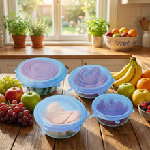 Reusable Silicone Stretch Lids 4 Piece Set - justgrabit.in | Just Grab It