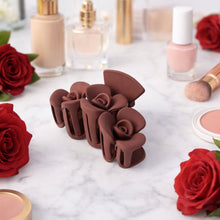 Elegant Rose - Shaped Hair Claw Clip for Women & Girls (1 Pc) - justgrabit.in | Just Grab It