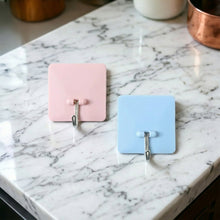 Self - Adhesive Wall - Mounted Utility Hooks (2 Pc) - justgrabit.in | Just Grab It