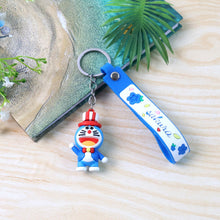 Cute Silicone 3D Key Chain with Metal Hook & Strap (Pack of 1) - justgrabit.in | Just Grab It