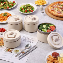 Bento Style Lunch Box Set with Multiple Containers & Carry Bag - justgrabit.in | Just Grab It