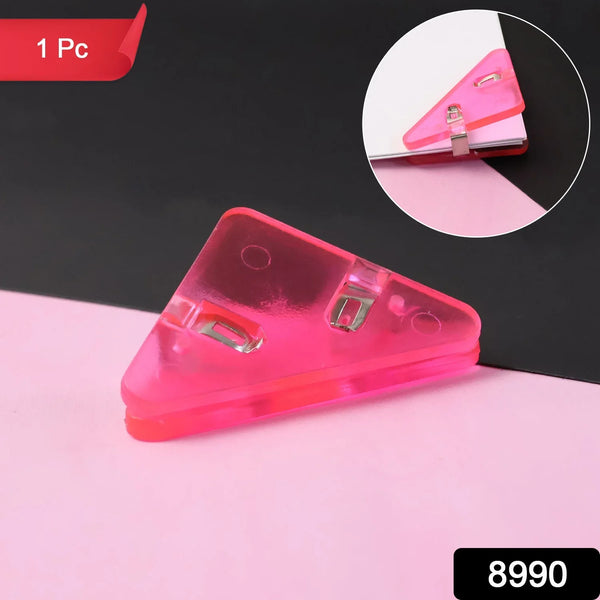 Triangle Paper Clips | Small Corner Clips for Paper, Document Clip (1 pc) - Justgrabit Inc.