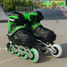 Professional Adjustable Inline Skates for Kids and Adults (Large / 1 Pair) - justgrabit.in | Just Grab It