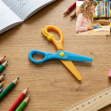 Child - Safe Plastic Safety Scissors for Kids (1 Pc) - justgrabit.in | Just Grab It