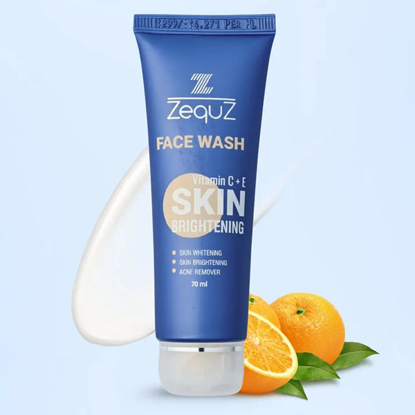Zequz Vitamin C + E Brightening Face Wash - (1 Pc / 70 ML) - Justgrabit Inc.