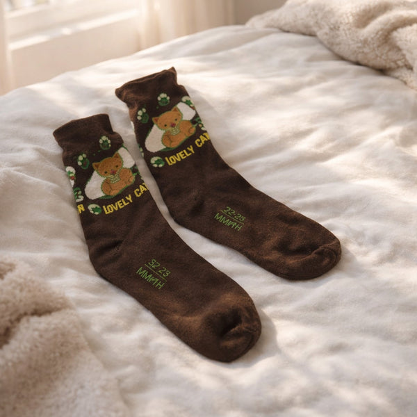 Premium Soft Light Socks (1 Pair / Long) - justgrabit.in | Just Grab It