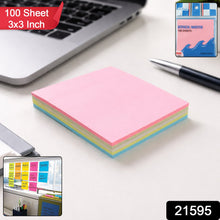 Sticky Note with 100 Sheets for Quick Notes (3×3 Inch) - justgrabit.in | Just Grab It