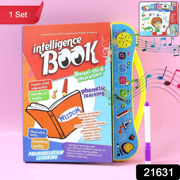 Interactive Intelligence Learning Book with Sound & Phonics (1 Set) - justgrabit.in | Just Grab It