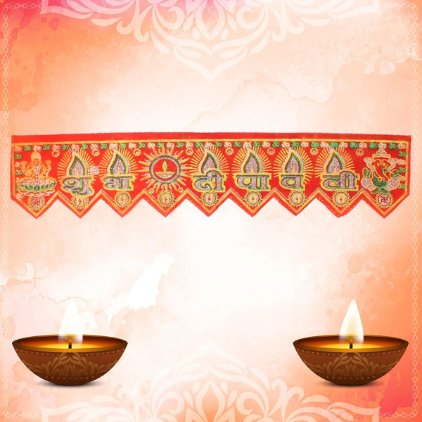 Traditional Decorative Toran Banner - (1 Pc) - justgrabit.in | Just Grab It