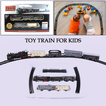 Toy Train Set for Kids, Battery Operated Train with Track Set - justgrabit.in | Just Grab It