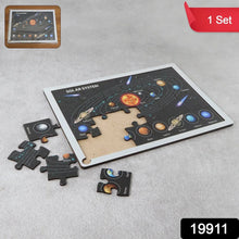 Wooden Solar System Puzzle for Kids - (1 Set) - Justgrabit Inc.
