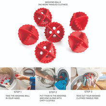 Laundry Washing Ball, Wash Without Detergent (6pcs) - Justgrabit Inc.