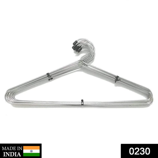 Stainless Steel Cloth Hanger (12 pcs) - Justgrabit Inc.