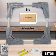 Adjustable Washing Machine Stand (1 Pc / 67×67 Cm Long Adjust) - justgrabit.in | Just Grab It