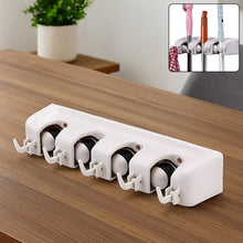 4 Layer Mop and Broom Holder, Garden Tool Organizer, Multipurpose Wall Mounted - Justgrabit Inc.